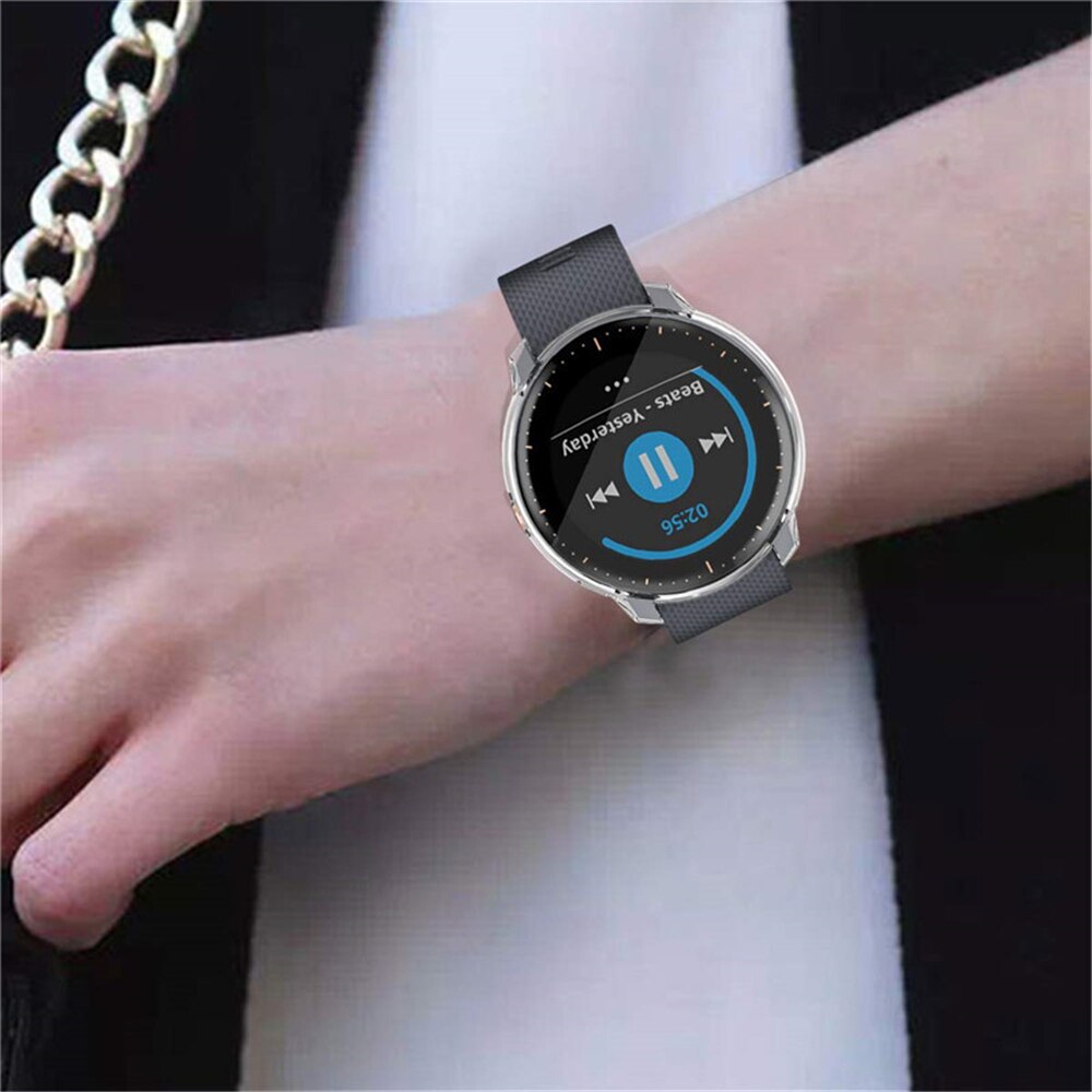 TPU Watch Protective Case for Garmin Vivoactive 3 3 Music Watch Case Ultra-Thin Watch Cover Frame Shell For Vivoactive3/3 Music
