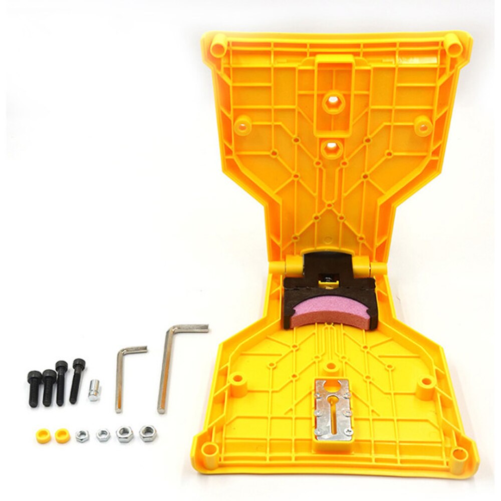 Chainsaw Teeth Sharpener Woodworking Sharpen Chain Saw Fast Grinding Sharpening Chainsaw Whetstone Tools: Default Title