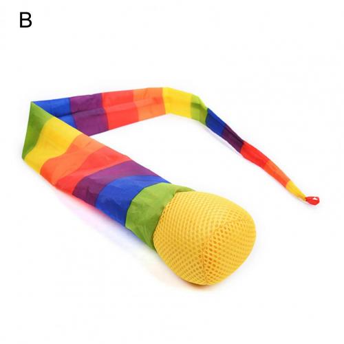 Toy Harmless Educational Lightweight Sports Catch Tail Soft Ball for Indoor: B