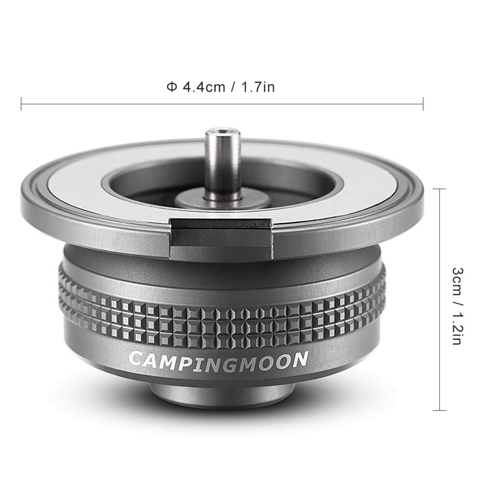 CAMPINGMOON Camping Gases Stoves Adaptor Flat Gases Tanks Connection Wire with Valve Flat Gases Tanks Connection Line: Type 6