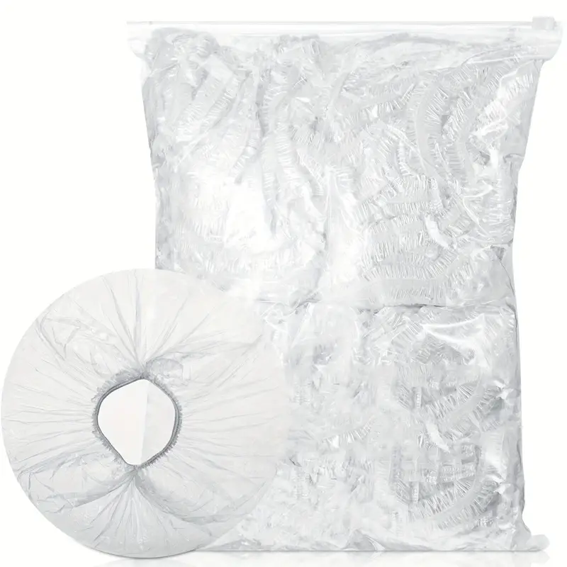 Cubierta de plástico desechable para alimentos, envoltura elástica colorida, cubiertas para alimentos, tapa para mantenimiento fresco, placa, bolsas de embalaje de nailon para cocina, bolsa de almacenamiento: Verde claro / 30 piezas