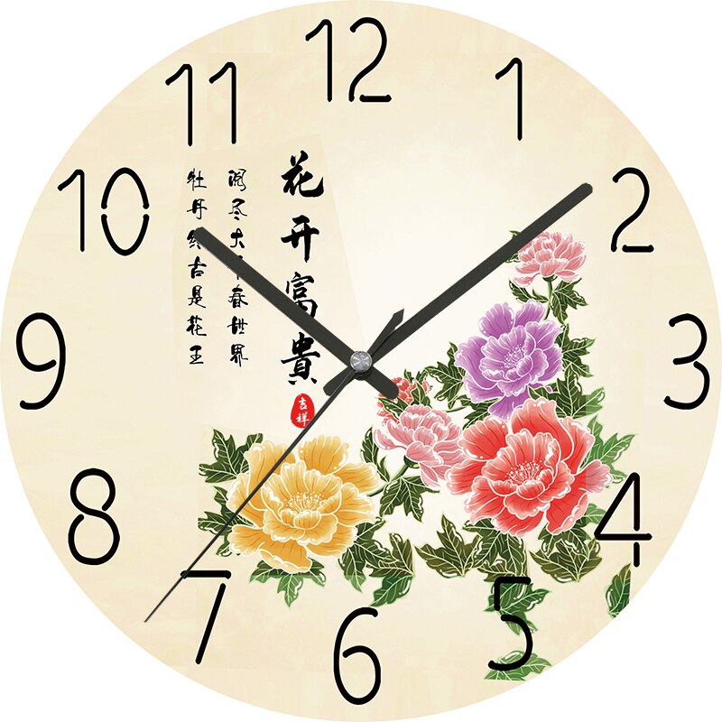 Montre géante en marbre au moderne, corps en verre et cristal, grande horloge murale 3D décorée pour salon, mécanisme silencieux, décor de chambre à coucher: HKFG