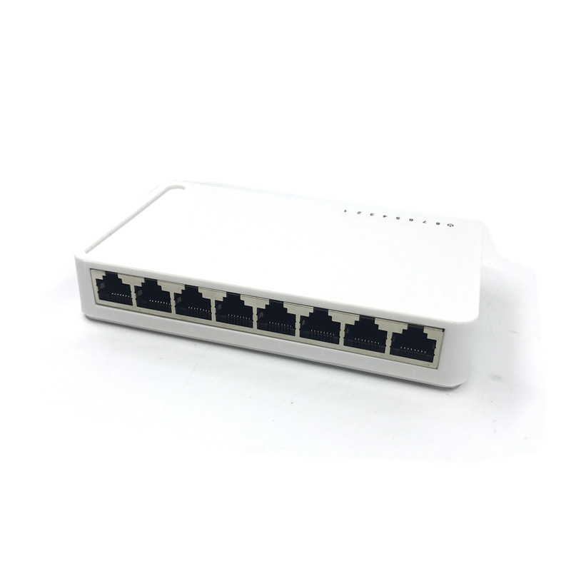 OEM model 8 Port Gigabit Switch Desktop RJ45 Ethernet Switch 10/100/1000mbps Lan Hub switch 8 portas