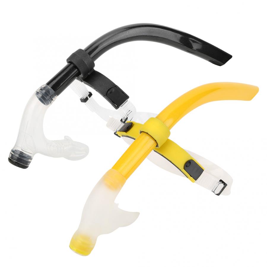 Swimming Breathing Tube Diving Snorkeling Silicone Dry Air Breathing Tube Underwater Beginner Full Dry Air Breathing Scuba Tube