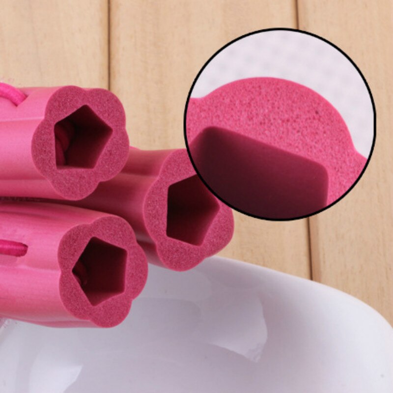 Haar Krultang Diy Golvend Haar Reizen Thuisgebruik Soft Hair Curler Rollers Styling Tools 6 Stuks Magic Foam Sponge