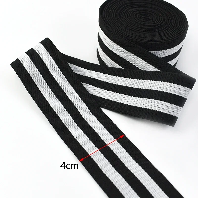 3/5/10M 25-50Mm Streep Elastische Band Webbing Voor Ondergoed Broek Elastiekjes Lint Elastiek Tape Diy Kleding Naaien Accessoire: Koper / 3M