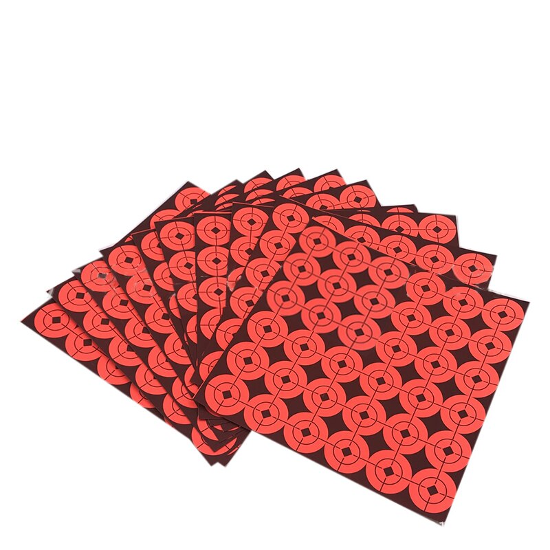 360pcs Target sticker Round Adhesive Shoot 2.5CM Paper Practice Removable Sports Accessories Durable