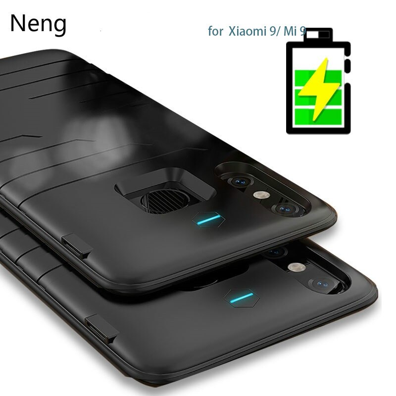 Neng 6800Mah Batterij Case Voor Xiaomi Mi 9 Ultra Slanke Siliconen Schokbestendig Power Bank Case Voor Xiaomi Mi9 Global volledige Batterij Case