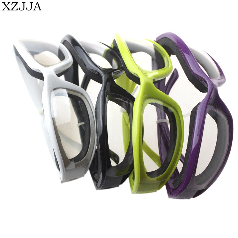 XZJJA kitchen Onion Goggles Barbecue Safety Glasses Tear Free Slicing Cutting Chopping Mincing Eye Protect Glasses