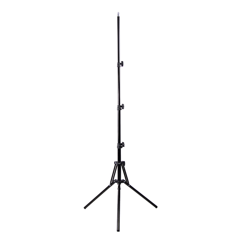 Reverse Vouwen Been Light Stand Statief Verstelbare Hoogte Vier Secties Zware Aluminium Materiaal 1/4 Inch Schroef