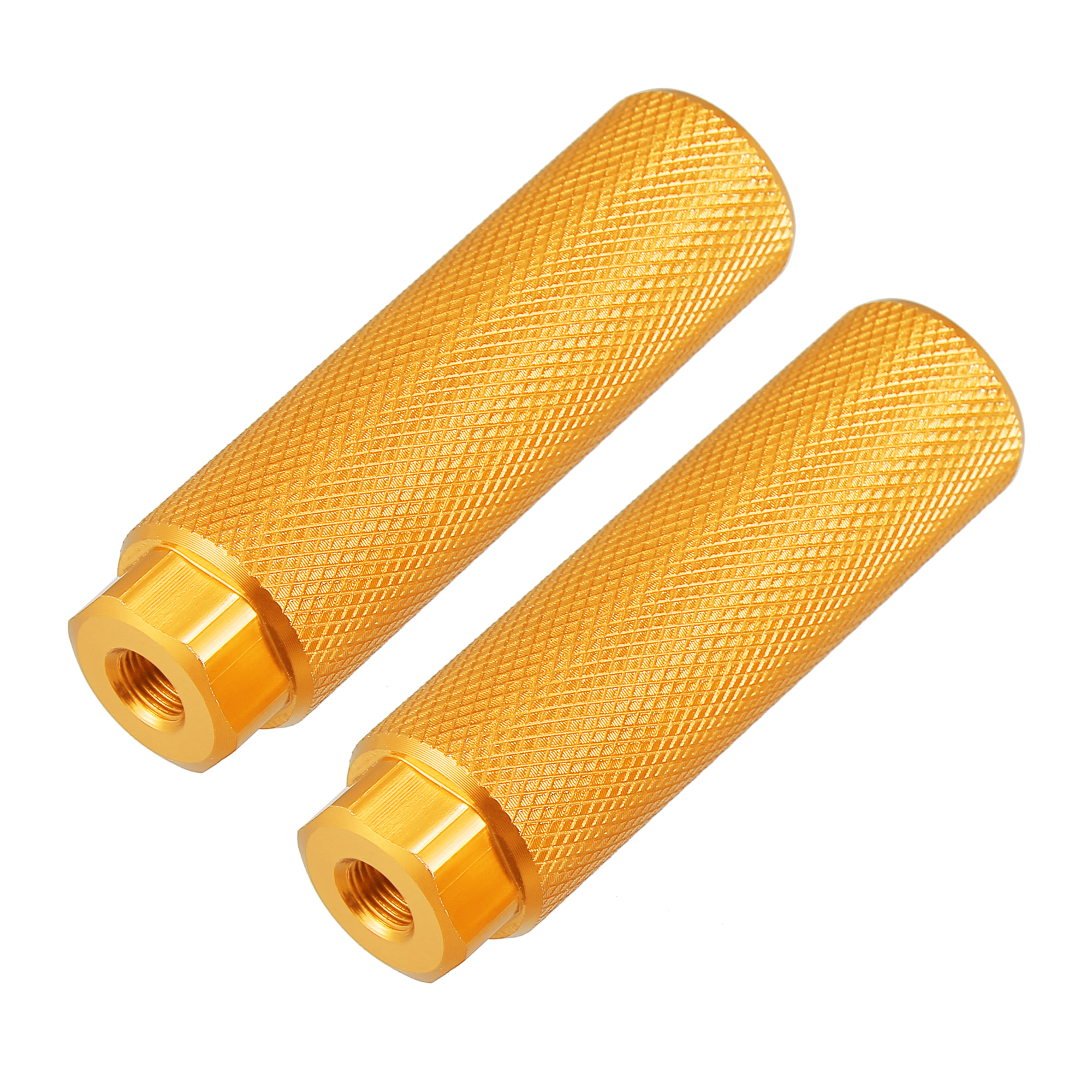 X Autohaux-pedales antideslizantes de aleación de aluminio para bicicleta de montaña y carretera, pedales para reposapiés de eje, BMX