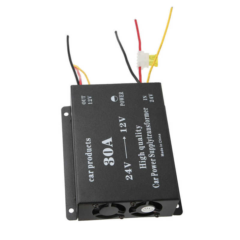 24V To 12V Converter DC24V To 12V Car Voltage Reducer for Buses