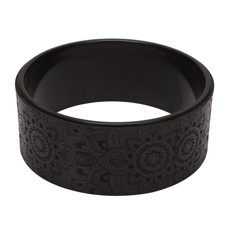 Yoga Wheel Roller Back Roller Back Wheel for Dharma Yoga Pose Backbend Stretching Improving Flexibility: Default Title