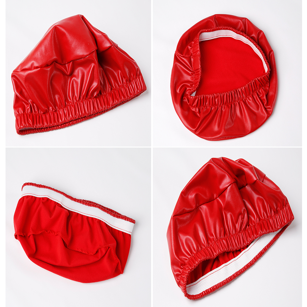 табурет Round Chair Protector Elastic PU Leather Stool Chair Cover Waterproof Chair Protector Small Round Seat Cushion Sleeve