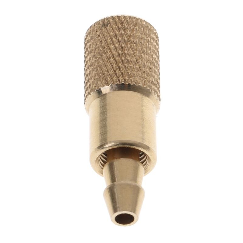 1pc 6mm mässing hjul däck luftchuck uppblåsningspump ventilklämma klämkontakt adapter för biltillbehör