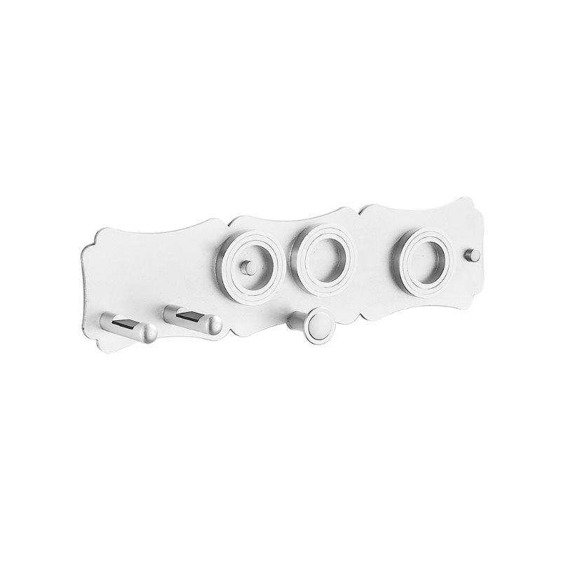 Soporte de secador de pelo estante de almacenamiento montado en la pared estante de baño para Dyson secador de pelo supersónico y: Plata