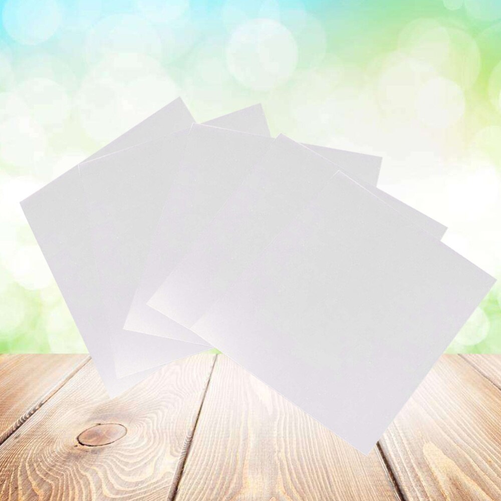 12 pièces 3D pochoir blanc modèle pochoir feuilles PVC matériel Transparent pochoirs pour les Machines à Silhouette