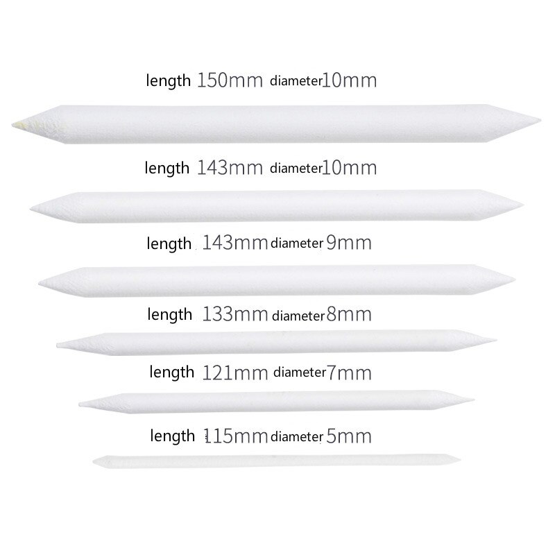 Papier Wischer Höhepunkte Wisch Stift Papier Bleistift Skizze einstellen Professionelle Malerei Lieferungen Anfänger Erwachsene Kunst Werkzeug einstellen 6 stücke