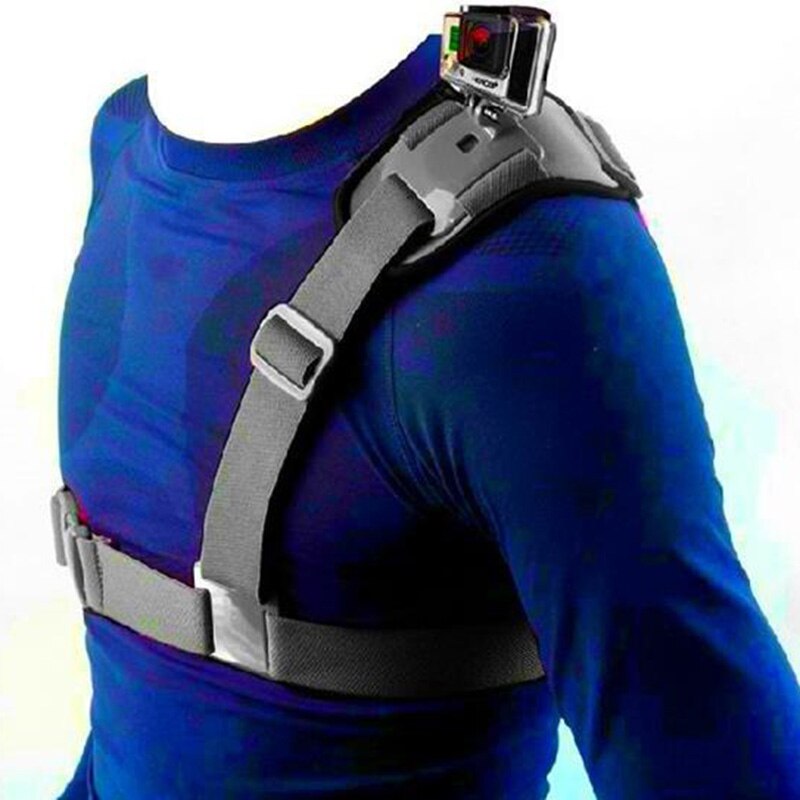 Gehen Profi Zubehör schulter Gurt montieren nutzbar machen für Gopro Held 7 5 4 3 2 SJ4000 für Xiaomi Yi Kamera brust nutzbar machen Gürtel Adapter