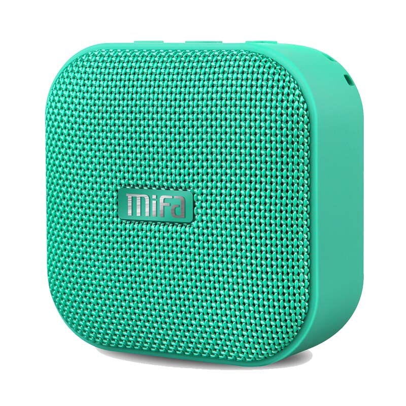 Mifa A1 Mini altavoz inalámbrico Portátil con Bluetooth a prueba de agua manos libres altavoces de música estéreo para teléfono al aire libre altavoces para camping: GREEN