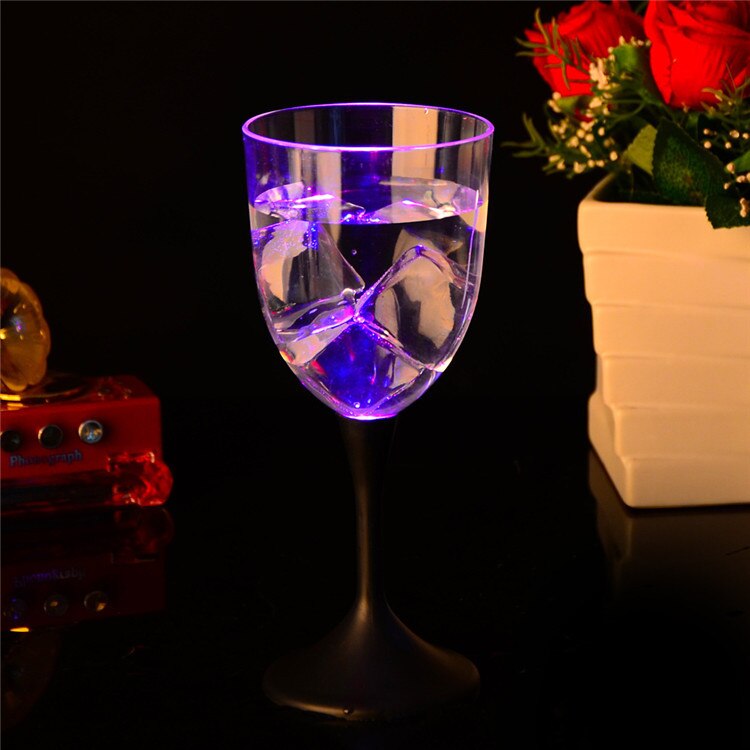 LED Lichtgevende Hoge 250ML Rode Wijn Glas 250ML Cocktail Glas 220ML Champagne Glas PS Materiaal voor Bar party Christmas: 310ml