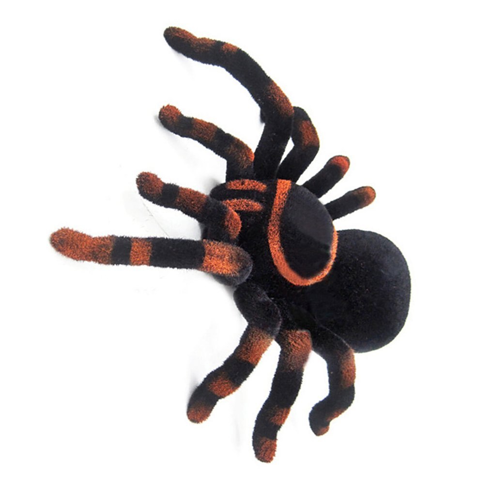 Wall Climbing Spider Remote Control Toys Infrared RC Tarantula Kid Toy Simulation Furry Electronic Spider Toy For Kids Boys