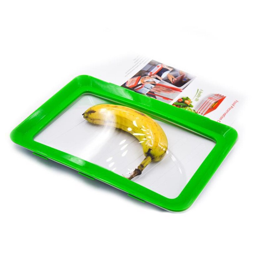 Food Fruit Preservation Tray Food Preservate Vegetable Meat Fresh Keeping Tools Style Refrigerator Food Storage Box