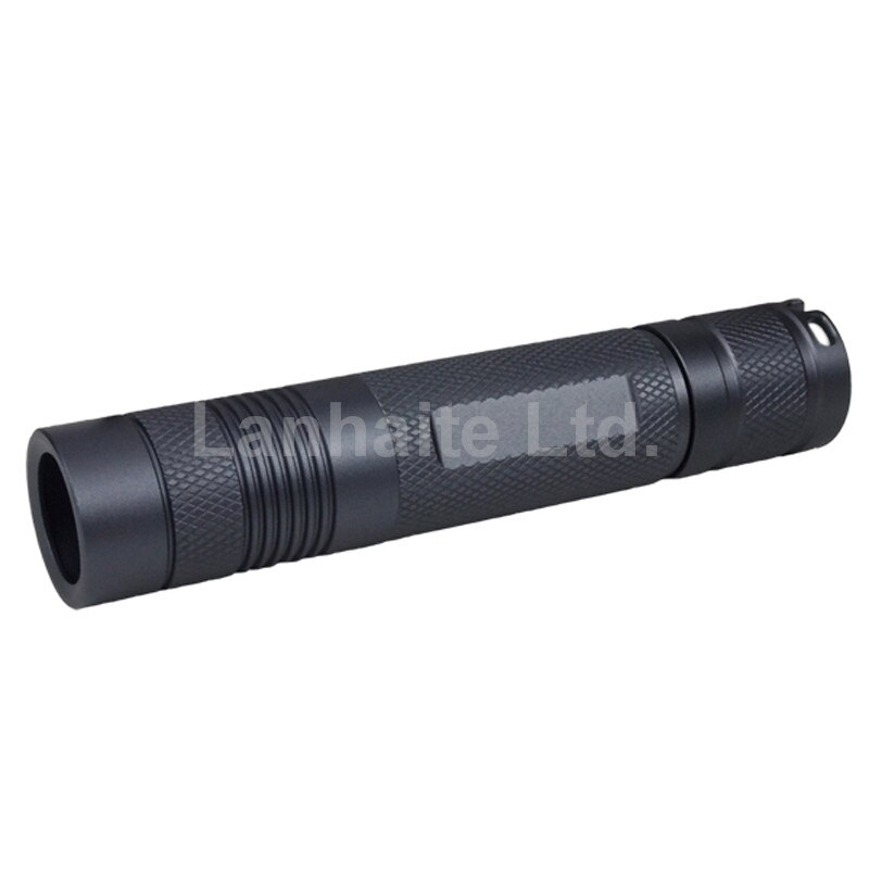 DIY S2 LED Flashlight Host 124mm(L) x 24mm(D) - Grey