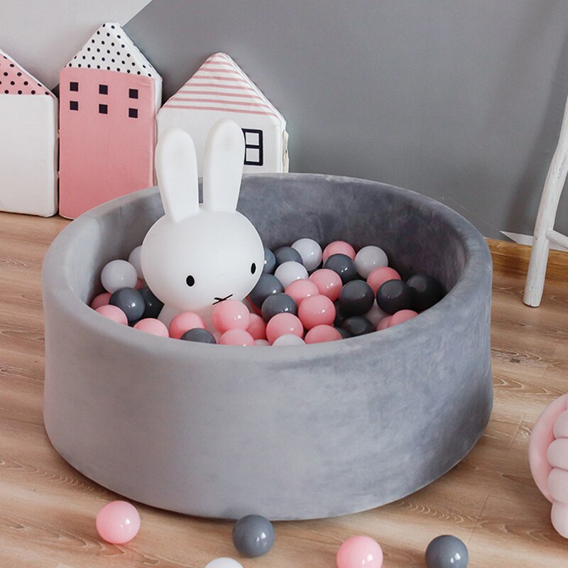 Ruizhi Baby Ronde Soft Game Box Oceaan Ballenbad Pit Kinderen Room Decor Kinderen Verjaardag Christmas Kinderen Speelgoed RZ1093