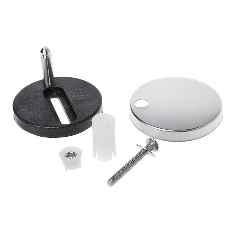 2Pcs Top Fix WC Toilet Seat Hinges Fittings Quick Release Cover Hinge Screw Replacement Toilet Seat Hinges Hardware