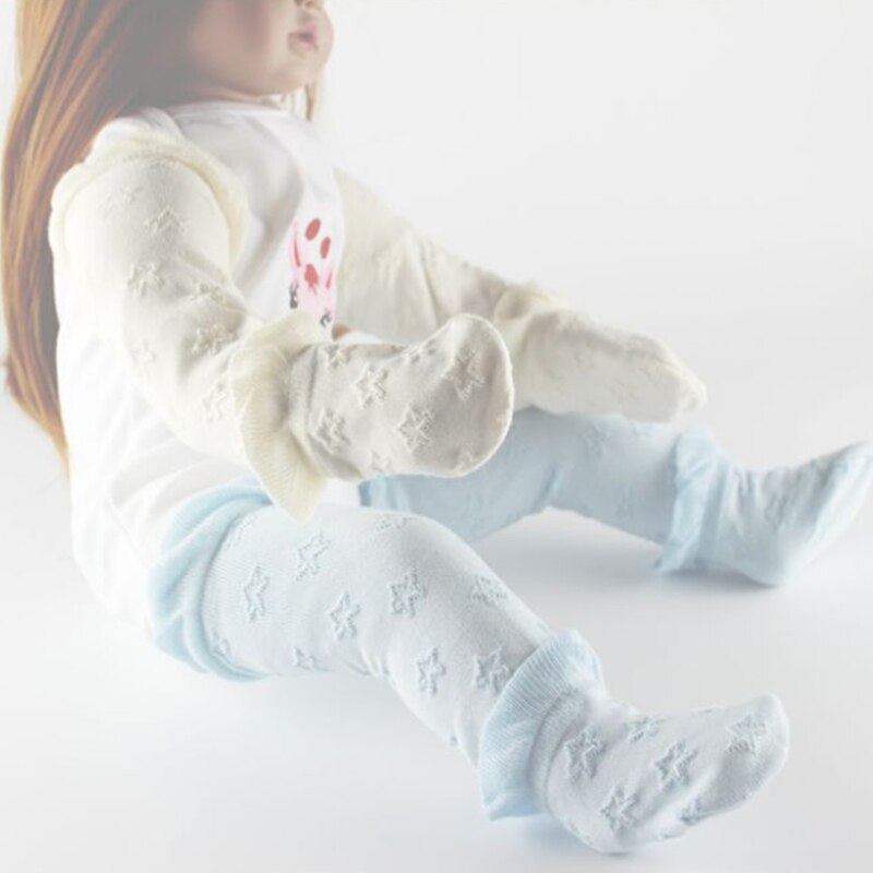 1 paar Baby Handschuhe Fäustlinge Weiche Baumwolle Gestrickte Wärmer Socken Sox Dusche