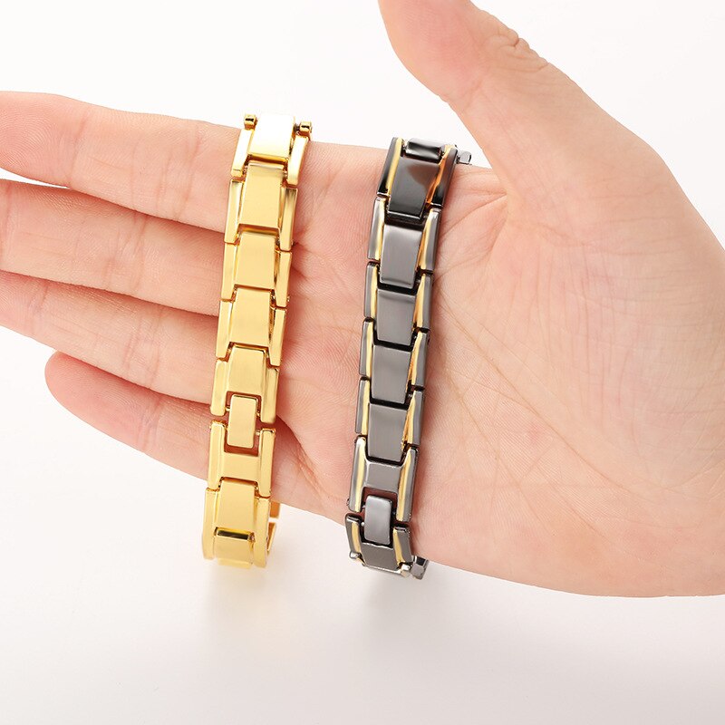 5 couleurs hommes Bracelet perte de poids énergie aimants bijoux minceur Bracelet Bracelets thérapie magnétique Bracelet Bracelets soins de santé