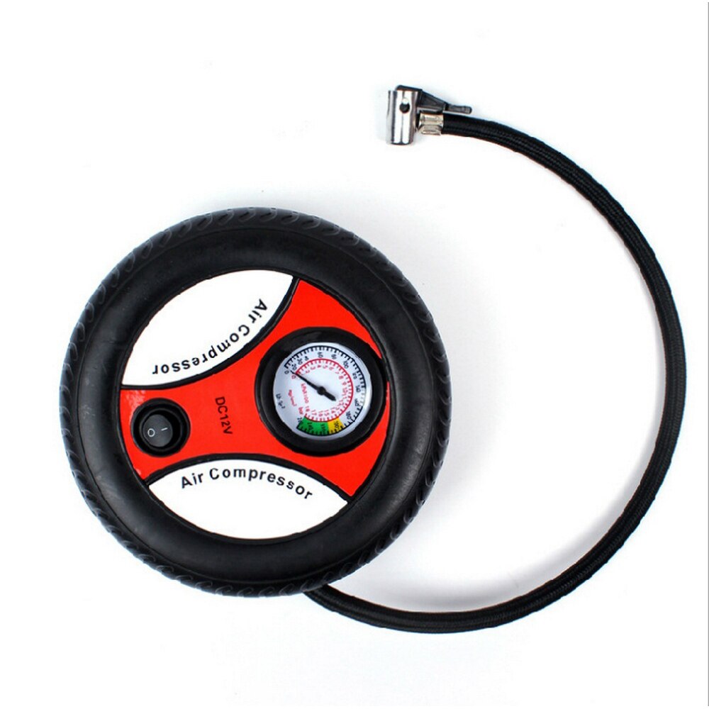 Bilförsäkring däck luftpump 12v mini luftpump bil luftpump bil elektrisk luftpump: Default Title