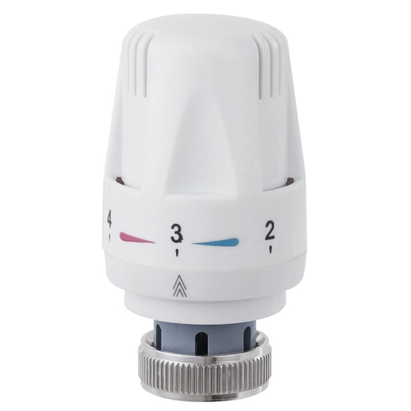 Steam Radiator Valve Thermostatic Control Handle Water/Floor Heating Temperature Controller Replacement for Bathroom N1HF