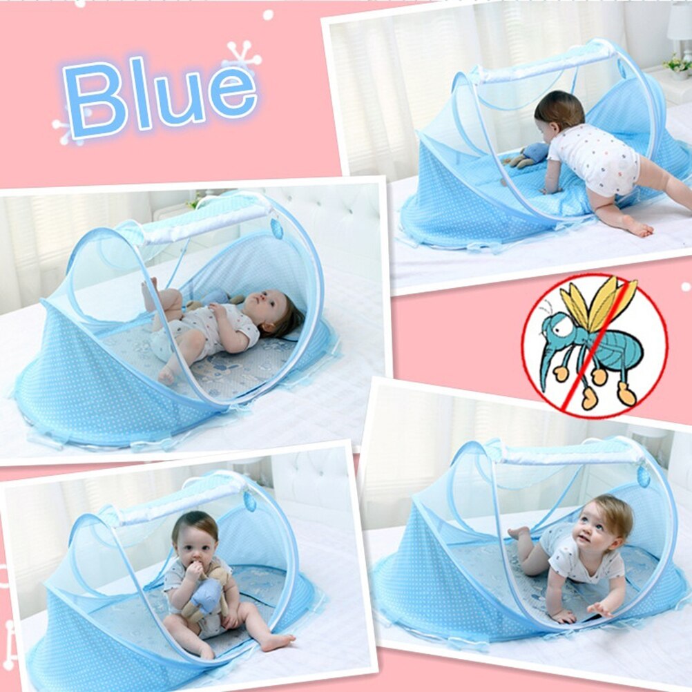 Neue Tragbare Faltbare Baby Bett Moskito Netz Polyester Neugeborenen Schlaf Bett Reise Bett Netz Spielen Zelt freundlicher tragbare Baby bett