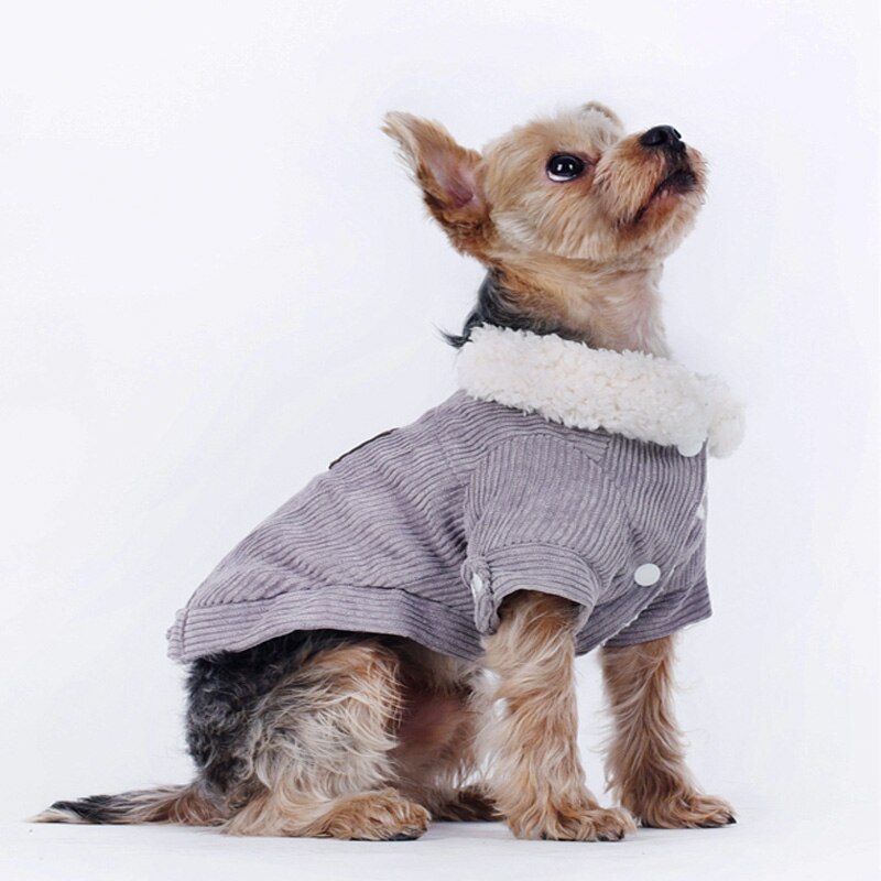 Dikker Warme Hond Jas Jas Kat Puppy Chihuahua Yorshire Poedel Bichon Frise Pommeren Kleine Hond Kleding Winter Huisdier Kleding