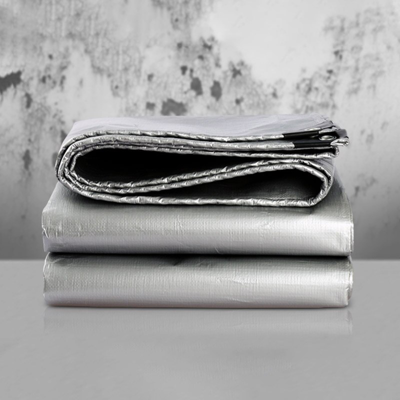 Outdoor Awning Garden Plant Waterproof Shade Cloth Home Garden PE Weaving Rainproof Cloth Waterproof Sunscreen Cold Resistance F