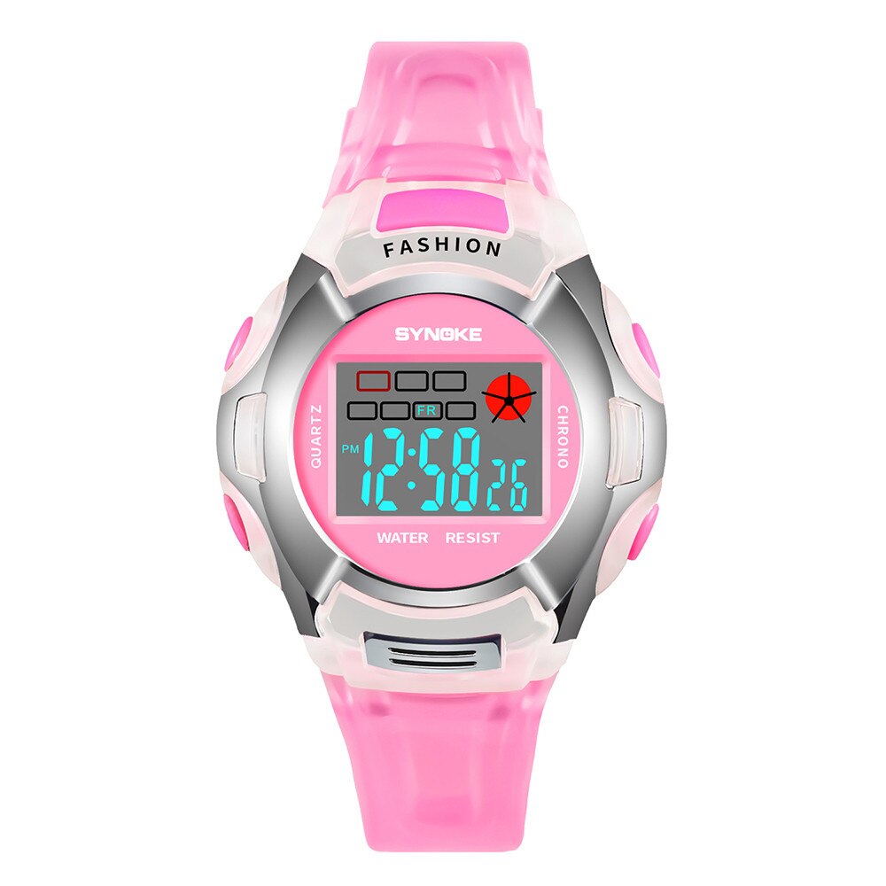 Kinderen Jongens Student Waterdichte Sport Horloge Led Digital Date Horloge Horloges Voor Kinderen Montre Garcon Klok