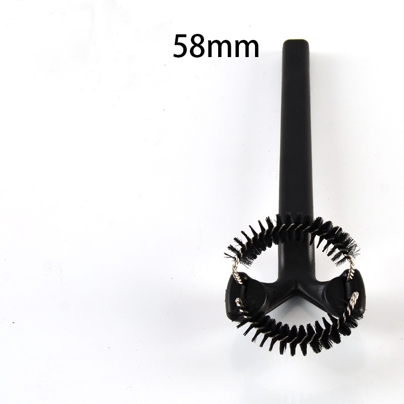 51mm 58mm Coffee Machine Brush Cleaner Coffee Maker Espresso Group Head Cleaning Round Brushes Cleaning Tools