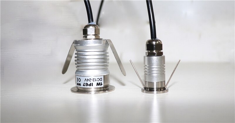 DC12V 1 W CREE Mini Inbouw LED Outdoor deck stap trappen floor Spot Light laminaatvloer Begraven Lamp Terras verlichting IP67