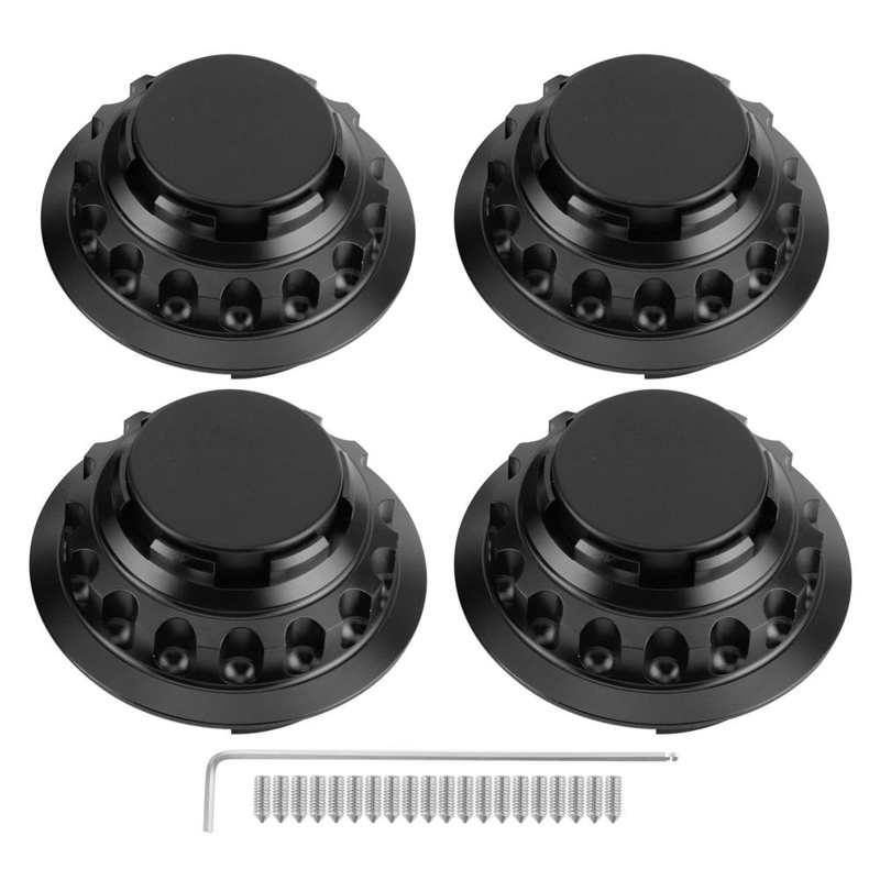 Capuchon central de roue 36136768640 jante de couverture de moyeu adaptée pour Honda avec 68 (69) mm diamètre extérieur 36131095361 36136783536: Black