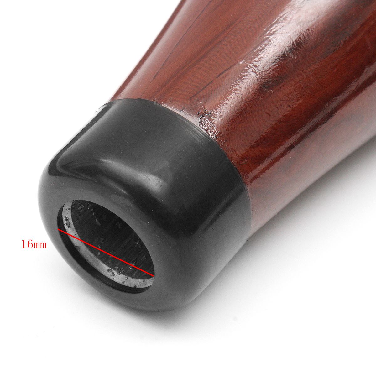 Universal Walnut Wood Manual Gear Shift Stick Shifter Knob Level M8 M10 M12 Brown