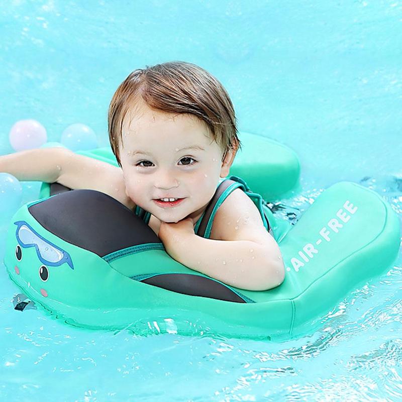 Non-inflatable Baby Swimming Ring Children&#39;s Underarms Ring 0-3 Years Old Baby Home Floating Ring