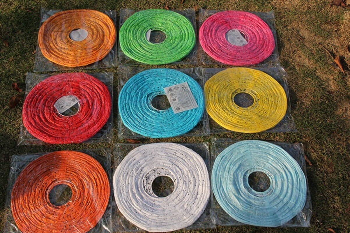 Linternas de papel de estilo chino, faroles huecos de 6 pulgadas/15Cm, para bodas, suministros de decoración para fiestas navideñas, 1 ud.