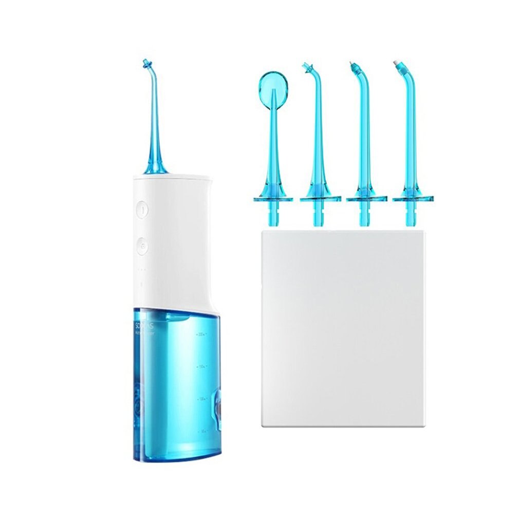 Hirse soocas  w3 oral irrigator dental bærbare vandtrådsspidser usb genopladelige vandstråleblegning ipx 7: Default Title