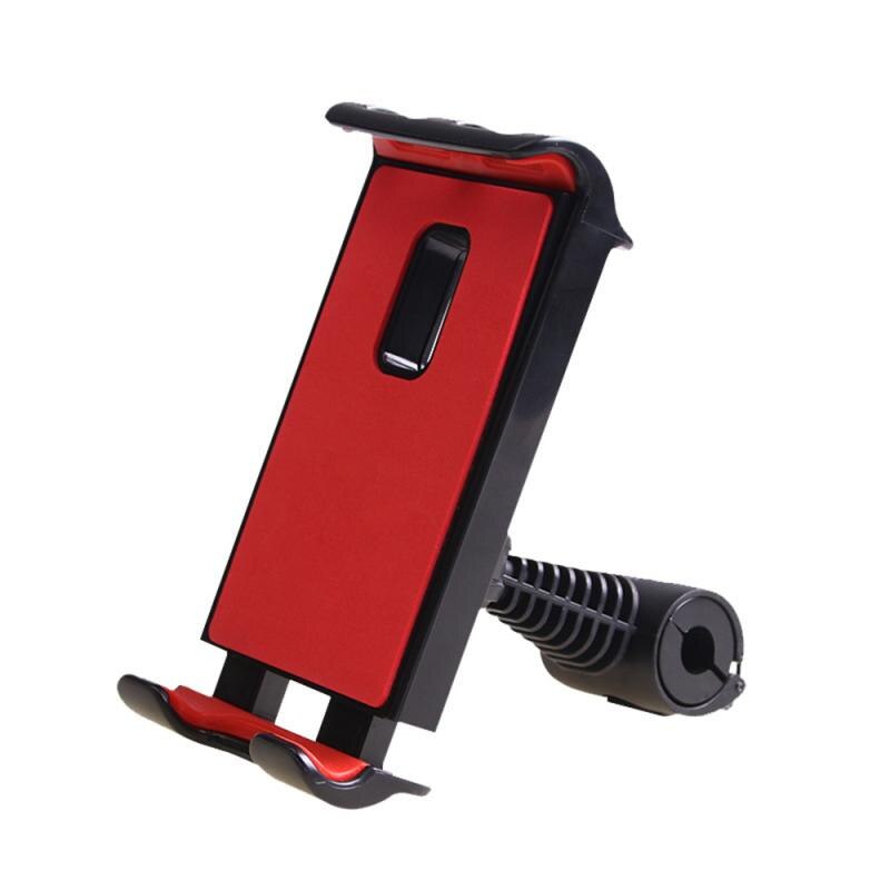 Universele Auto Telefoon Houder Computer Stand Stoel Terug Ipad Beugel Ipad Plaat Beugel Telefoon Ondersteuning: red  1pc