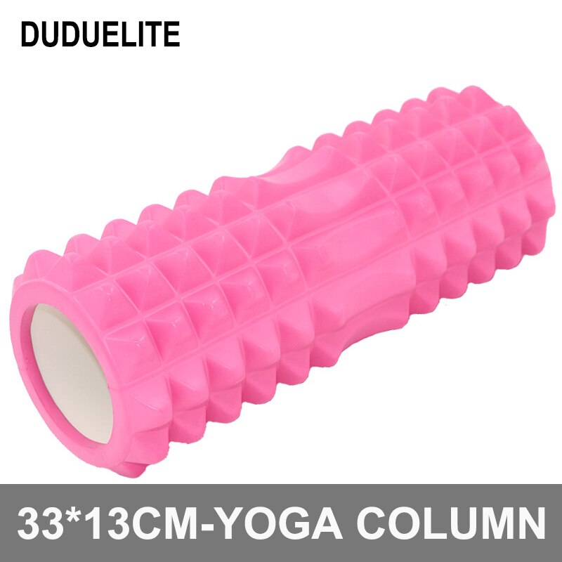 Foam Yoga Pilates Yoga Column Foam Roller Fitness Yoga Foam Block Two Sizes Grid Trigger Point Therapy Physio Muscle Relaxation: H