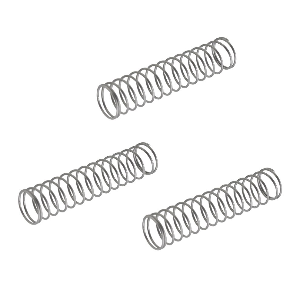 Válvula de pistón de trompeta de , accesorios de resorte, pieza de sustitución, 3 uds.