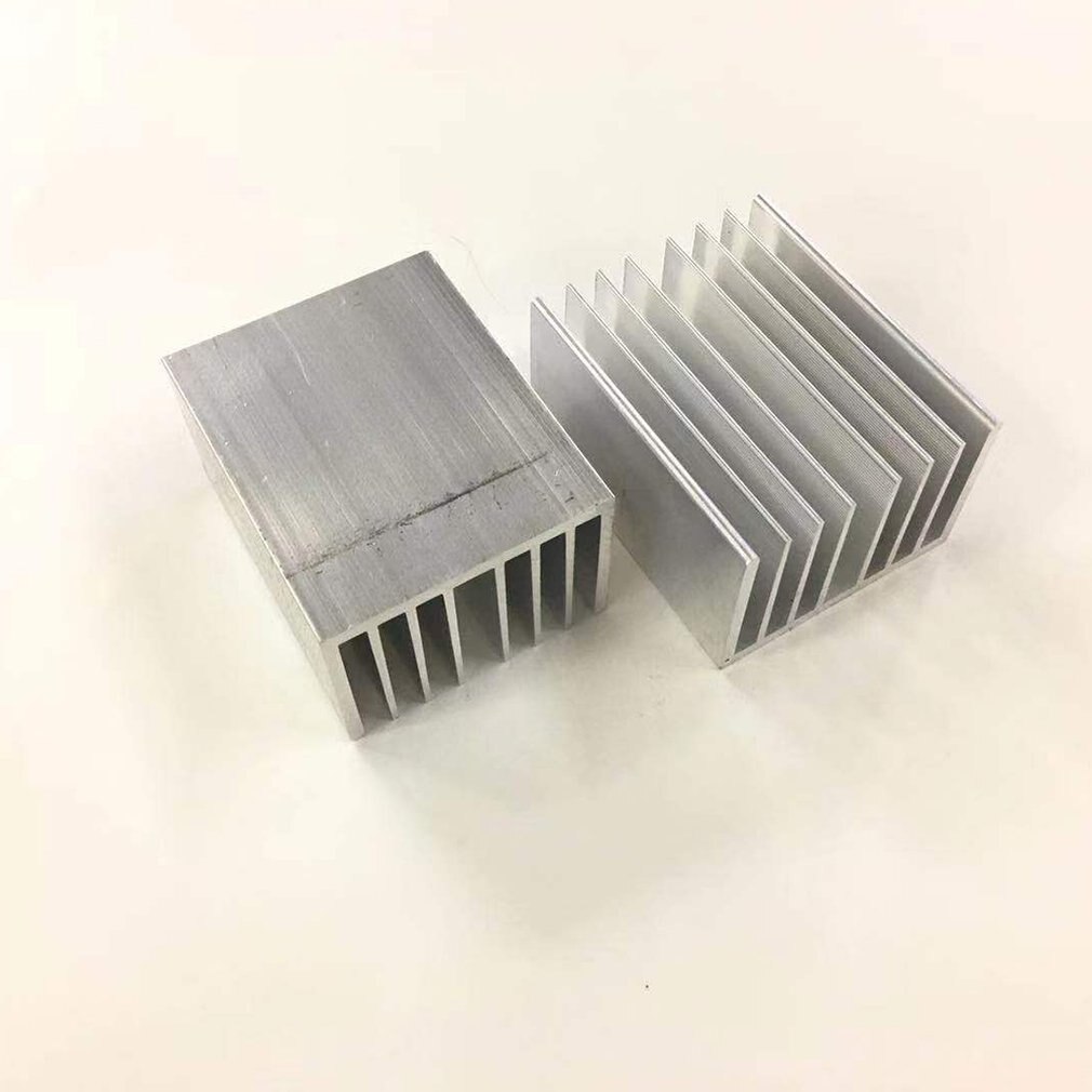 1pcs Aluminum heatsink LED heatsink heat sink Aluminum profiles Aluminum color Chassis radiator