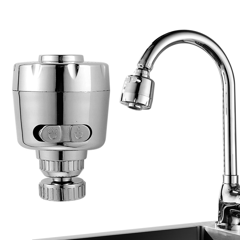 Water Saving Mouth Filter Tap 360 Degree Rotating Head Kitchen Faucet Extender Bubbler Splash Nozzle Gasket Bathroom Supplies